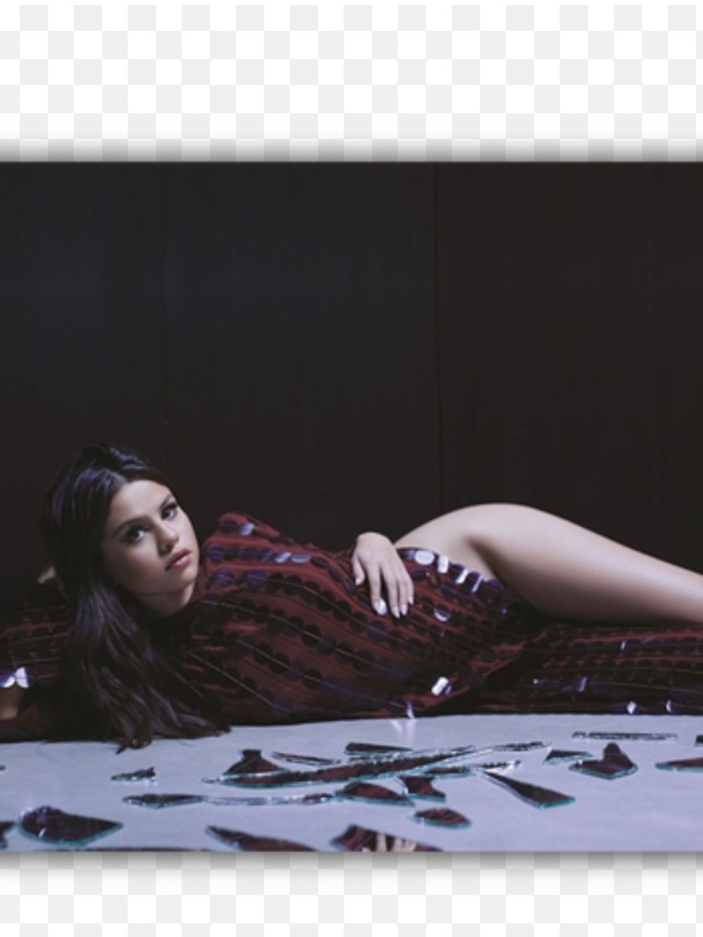 Selena Gomez Poster with cd case
